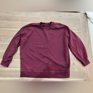 Lululemon perfectly oversized crew- unsure if size 8 or 10